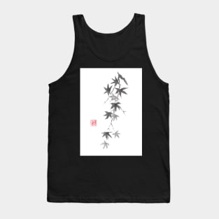 Star rain sumi-e painting Tank Top